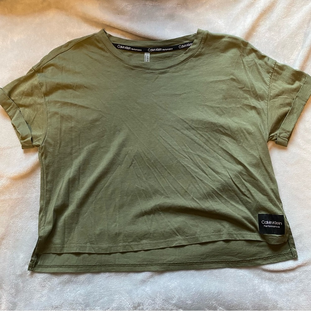 Calvin Klein Performance Athletic Crop Top